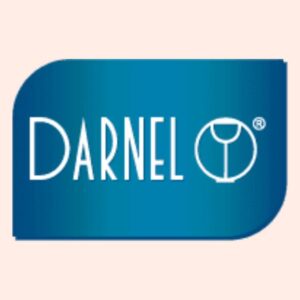 Logotipo da empresa de embalagens descartáveis Darnel