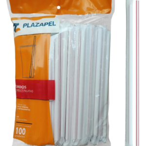 CANUDO REFRIGERANTE 5X210MM C/ SACHE BRANCO C/ LISTRA  PCT. C/100