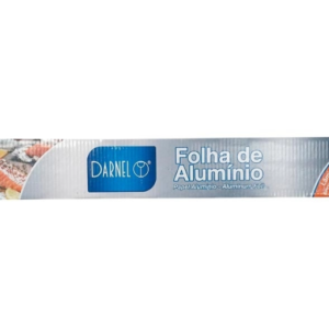 ALUMINIO DARNEL ROLO 45CMX65MTS C SERRILHA  UN